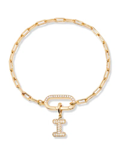 Brook & York Petra Initial Charm Bracelet In Letter I