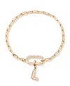 Brook & York Petra Initial Charm Bracelet In Letter L