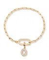 Brook & York Petra Initial Charm Bracelet In Letter O