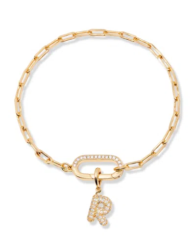 Brook & York Petra Initial Charm Bracelet In Letter R