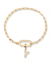 Brook & York Petra Initial Charm Bracelet In Letter Y
