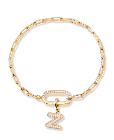 Brook & York Petra Initial Charm Bracelet In Letter Z