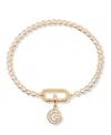 Brook & York Petra Initial Tennis Bracelet In Letter G