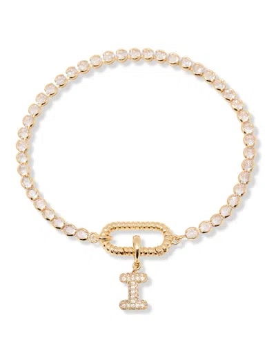 Brook & York Petra Initial Tennis Bracelet In Letter I