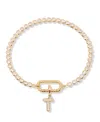 Brook & York Petra Initial Tennis Bracelet In Letter T