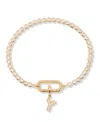 Brook & York Petra Initial Tennis Bracelet In Letter Y