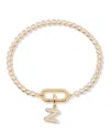 Brook & York Petra Initial Tennis Bracelet In Letter Z