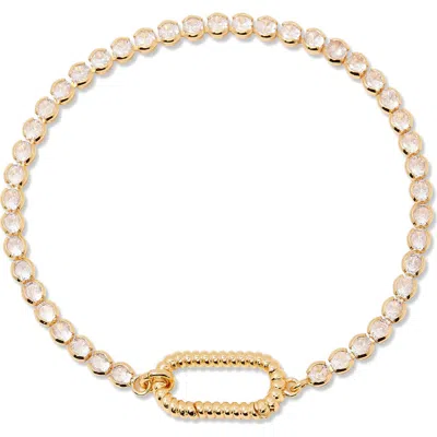 Brook & York Brook And York Petra Tennis Bracelet In Gold