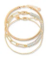 Brook & York Priya Birthstone Tennis Bracelet In Aqua