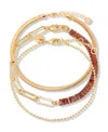 Brook & York Priya Birthstone Tennis Bracelet In Rose Red