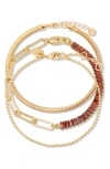 Brook & York Priya Birthstone Tennis Bracelet In Gold January