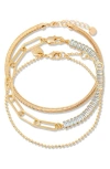 Brook & York Priya Birthstone Tennis Bracelet In Gold March
