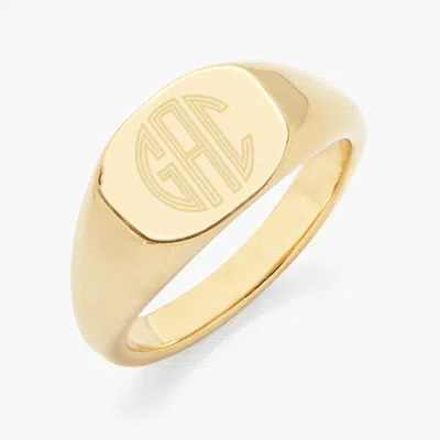 Brook & York Reagan Signet Ring In Gold
