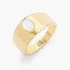 Brook & York Riley Pearl Ring In Gold