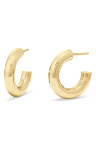 Brook & York Rina Tube Hoop Earrings In Gold