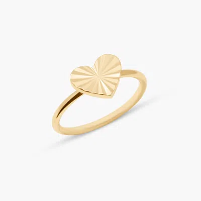 Brook & York Romy Heart Ring In Gold