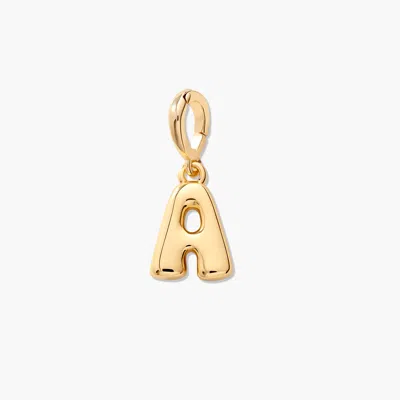 Brook & York Sadie Bubble Initial Charm In Gold