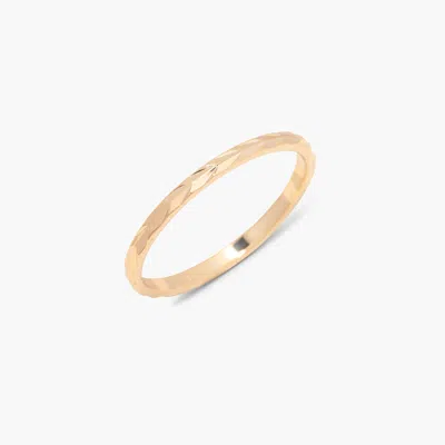 Brook & York Shay Extra Thin Ring In Gold