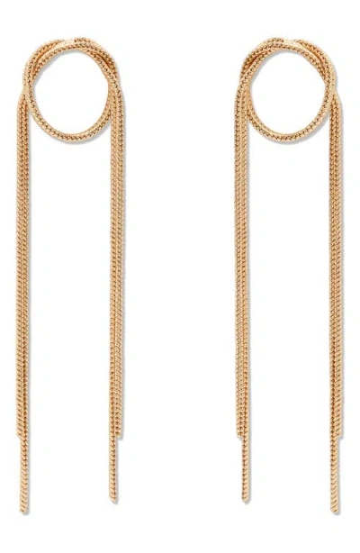 Brook & York Brook And York Shea Chain Drop Earrings In Gold