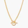 Brook & York Stella Pearl Toggle Chain Necklace In Gold