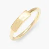 Brook & York Thin Bar Ring In Gold