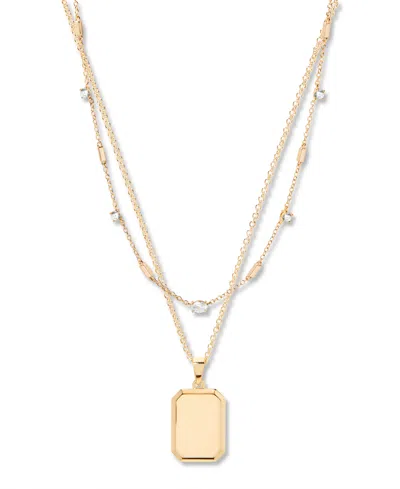 Brook & York Willow Birthstone Layering Necklace In Gold