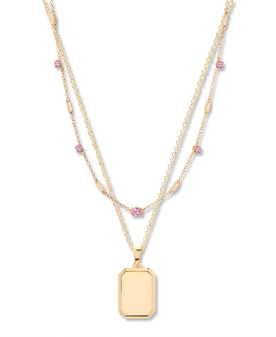 Brook & York Willow Birthstone Layering Necklace In Gold