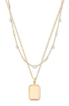 Brook & York Brook And York Willow Birthstone Layering Set In Gold