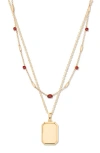 Brook & York Brook And York Willow Birthstone Layering Set In Gold