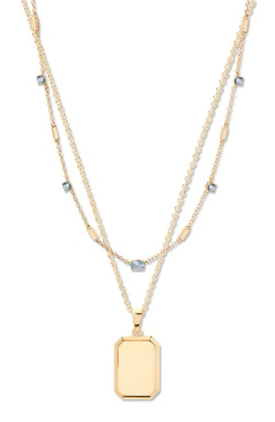 Brook & York Brook And York Willow Birthstone Layering Set In Gold
