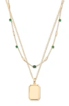 Brook & York Brook And York Willow Birthstone Layering Set In Gold