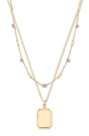 Brook & York Brook And York Willow Birthstone Layering Set In Gold