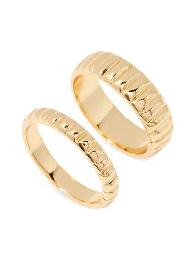 Brook & York Women's Goldie 14k-gold Vermeil Ring Set