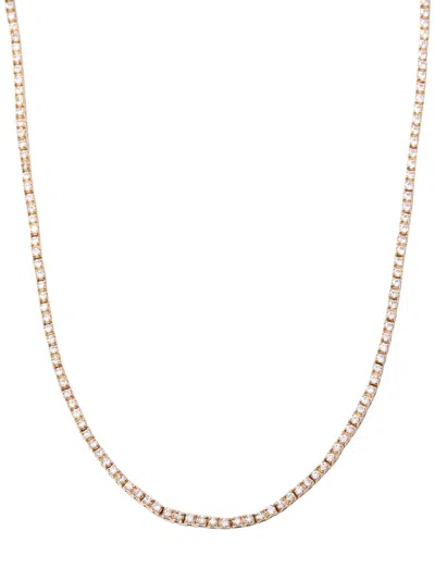 Brook & York Women's Vivian 14k Yellow Gold & 2.27 Tcw Lab-grown Diamond Tennis Necklace In Red