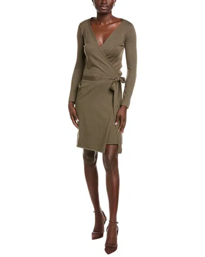 Brook + Lynn Book + Lynn Mini Dress In Brown