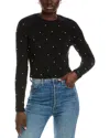 Brook + Lynn Crewneck Sweater In Black