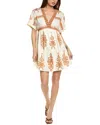 Brook + Lynn Mini Dress In White