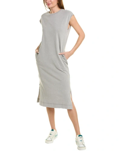 Brook + Lynn Muscle Tank Dress In Grey