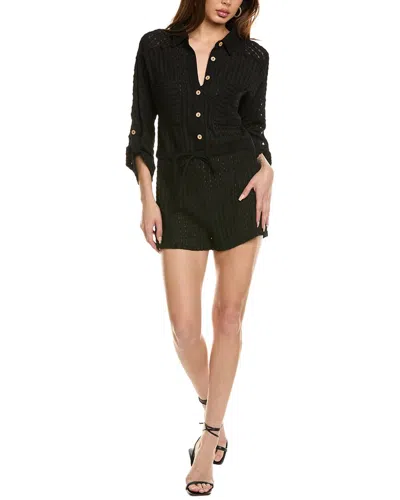 Brook + Lynn Romper In Black