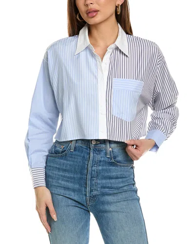 Brook + Lynn Shirt In Blue