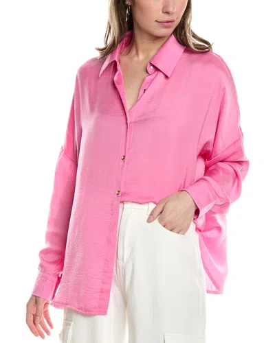 Brook + Lynn Shirt In Pink