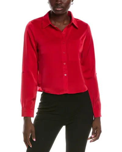 Brook + Lynn Shirt In Red