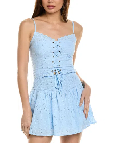 Brook + Lynn Tank In Blue