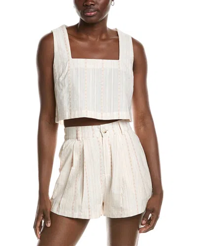 Brook + Lynn Top In Brown