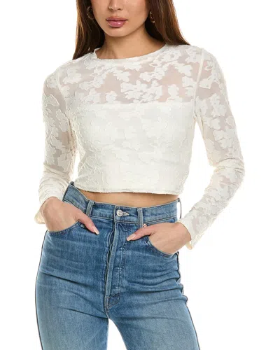 Brook + Lynn Top In White