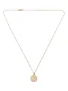 Brooke Gregson 14k Yellow Gold Mini Mars Diamonds Necklace In Gold