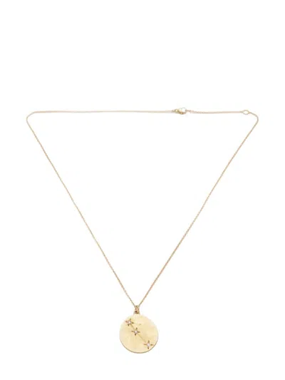 Brooke Gregson 14kt Yellow Gold Aries Diamond Necklace