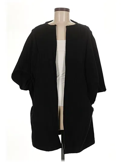Pre-owned Brooke Wright Cardigan Sweater In Black