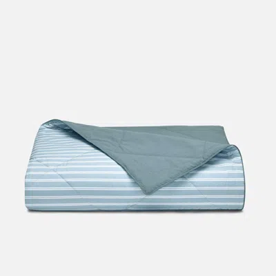Brooklinen Bigtime Throw Blanket - Frost In Blue
