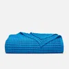 Brooklinen Chunky Waffle Knit Throw Blanket In Marina In Blue